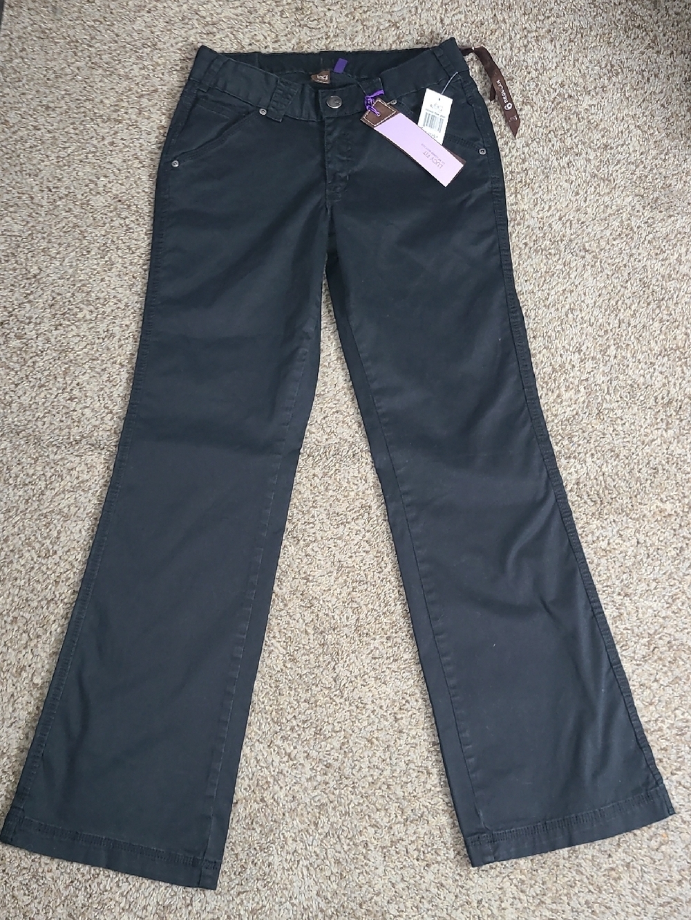 Jag Jeans Black Wide-Leg Pants with Tags